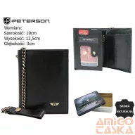 Peterson férfi bőr pénztárca PTN 303Ł-2-1-1