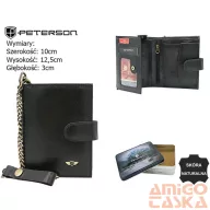 Peterson férfi bőr pénztárca PTN 303ZŁ-2-1-1