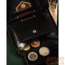 Peterson férfi bőr pénztárca PTN 340L-2-1-1 BLACK