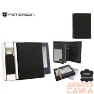 Peterson férfi pénztárca ajándékszett PTN SET-M-N4-D