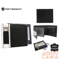 Peterson férfi pénztárca ajándékszett PTN SET-M-N992-D