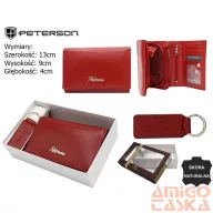 Peterson női pénztárca ajándékszett PTN SET-D-02-KCS