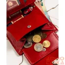 Peterson női pénztárca ajándékszett PTN SET-D-19-KCS – piros