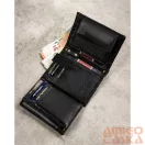 Peterson férfi pénztárca ajándékszett PTN SET-M-1542-D – fekete