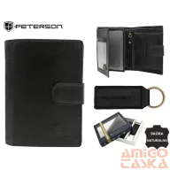 Peterson férfi pénztárca ajándékszett PTN SET-M-N4L-GVT