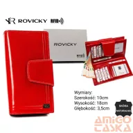 Rovicky női bőr pénztárca CPR-123-BAR