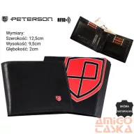Peterson férfi bőr pénztárca PTN MR-12-CN