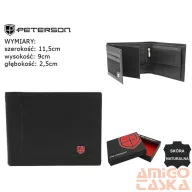 Peterson férfi bőr pénztárca PTN MR-13-CN