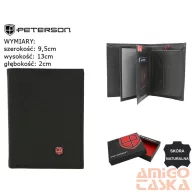 Peterson férfi bőr pénztárca PTN MR-14-CN