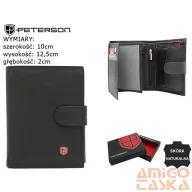 Peterson férfi bőr pénztárca PTN MR-15L-CN