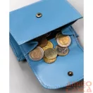 Peterson női bőr pénztárca PTN 2516-BO – kék
