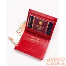 Peterson női bőr pénztárca PTN RD-290-GCL – piros