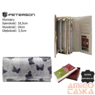 Peterson női bőr pénztárca PTN 42122-BF