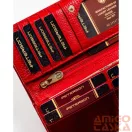 Peterson női bőr pénztárca PTN 421028-SBR – piros