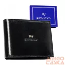 Rovicky férfi bőr pénztárca RV-70616-BCA