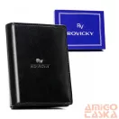 Rovicky férfi bőr pénztárca RV-7680272-BCA