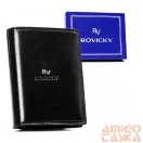 Rovicky férfi bőr pénztárca RV-7680278-BCA