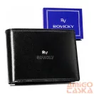 Rovicky férfi bőr pénztárca RV-7680286-BCA