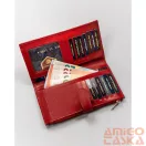Peterson női bőr pénztárca PTN RD-49-GCL – piros
