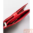 Peterson női bőr pénztárca PTN RD-49-GCL – piros