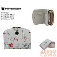 Peterson női műbőr pénztárca PTN 1830-F8 – kék