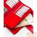 Rovicky női bőr pénztárca R-861-DDW – piros