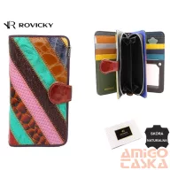 Rovicky női bőr pénztárca R-6303-PAT