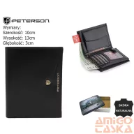 Peterson férfi bőr pénztárca PTN 333.01