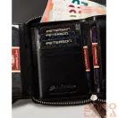 Peterson férfi bőr pénztárca PTN 340-PR 2-1-1
