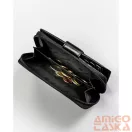 Peterson női bőr pénztárca PTN RD-48-GCL – fekete