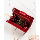 Peterson női pénztárca ajándékszett PTN SET-D-65-KCS – piros