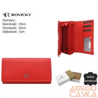 Rovicky női bőr pénztárca R-D1521-NCD
