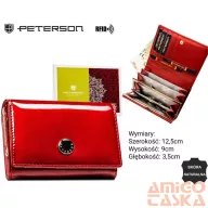 Peterson női bőr pénztárca PTN PH30-1-SH