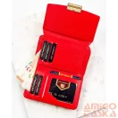 Peterson női műbőr pénztárca PTN 0015-DS Red