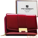 Peterson női műbőr pénztárca PTN 0015-LAK