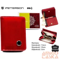 Peterson női bőr pénztárca PTN PH33-1-SH