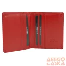 4U Cavaldi férfi bőr pénztárca CW1015-LGV – piros