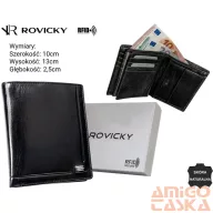 Rovicky férfi bőr pénztárca PC-105-NBAR