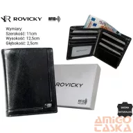 Rovicky férfi bőr pénztárca PC-106-NBAR