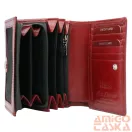 Peterson női bőr pénztárca PTN 74892-TVT – piros