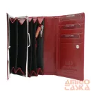 Peterson női bőr pénztárca PTN 27079-TVT – piros