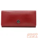 Peterson női bőr pénztárca PTN 1680133-TVT – piros