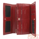 Peterson női bőr pénztárca PTN 1680166-9-TVT – piros