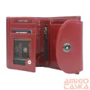 Peterson női bőr pénztárca PTN 70614-9-TVT – piros