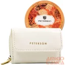 Peterson női műbőr pénztárca PTN 011-LAK-PUS – kék