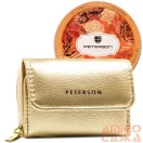 Peterson női műbőr pénztárca PTN 011-HRH-PUS