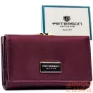 Peterson női bőr és műbőr pénztárca PTN PS108-HNL