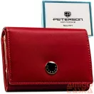 Peterson női bőr és műbőr pénztárca PTN PS445-HNL – piros