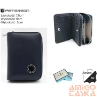 Peterson női bőr és műbőr pénztárca PTN PX33-F773