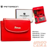 Peterson női műbőr pénztárca PTN-POR-05-PU